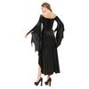 Halloween dark goth sexy babes fashion temperament slim cut bat sleeve irregular dress