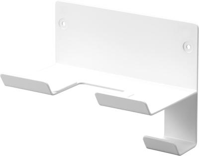 Yamazaki Jitsugyo [Gypsum Board Tweezers and Wood Screws Included] Wall Dryer Holder for Gypsum Board Walls, White Approx. W16 X D9.3 X H11.8cm Tower