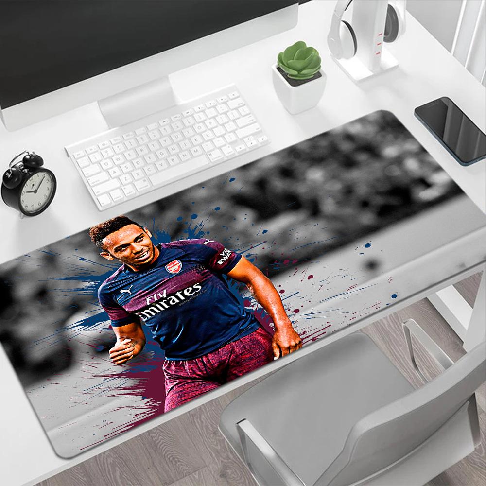 Aubameyang's Number Gaming Mouse Pad Gaming Laptop Mouse Pad HD Print Desk Pad Non-Slip Rubber Bottom Office Desk Accessory