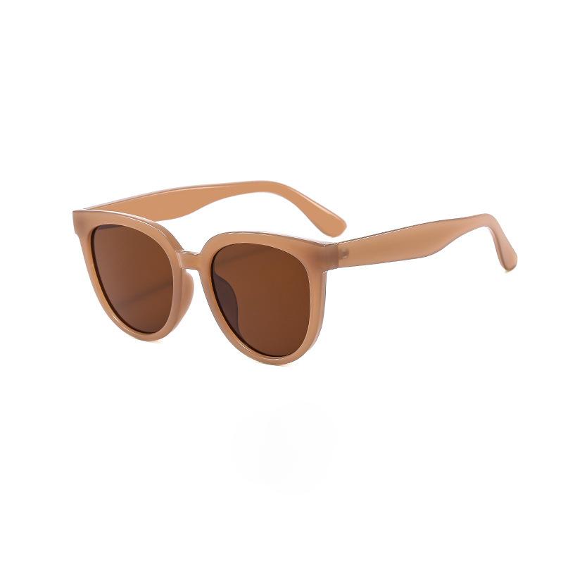 Sunglasses, Korean Version, Internet Celebrity Fashion, Face-showing, Small Sunscreen Sunglasses, Xu Hongdou's Same Style Sunglasses for Women