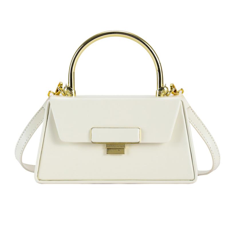 Simple Solid Color Girls Shoulder Bag Fashion Texture Girls Handbag Niche Design Ladies Crossbody Bag