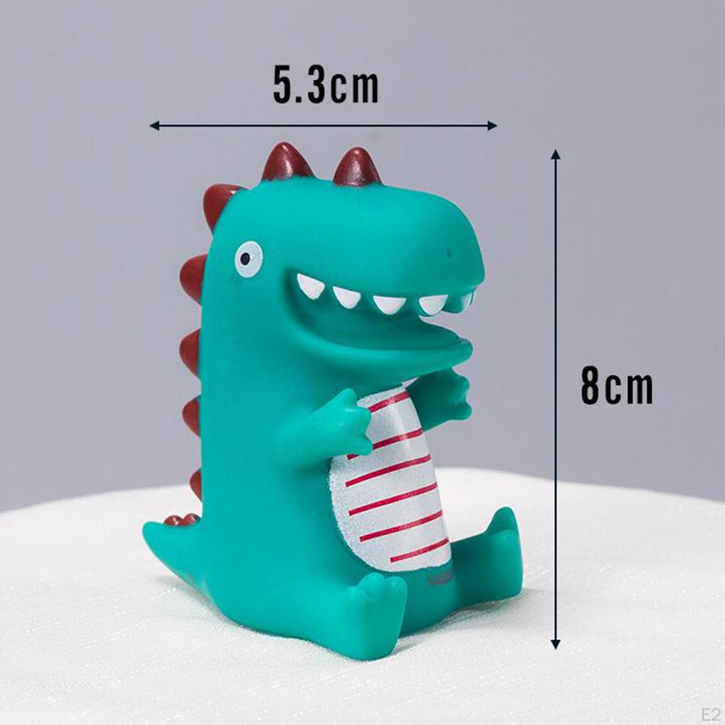 Cute Dinosaurs Cake Ornament Baking Decoration for Theme Baby Shower Birthday Party