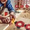 R10-R50 Radius Jig Woodworking Router Templates 4 in 1 Round Corner Jig  Trimming Machine
