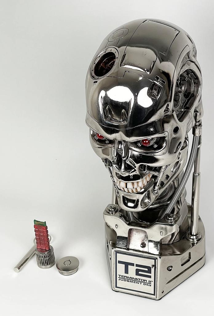 Terminator 2 Scale Endoskeleton Head with Logo Sticker To 1/1 T-800 Life-Size Ver. 2.0+ (Made Order)
