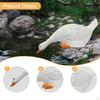 Drinking Duck Garden Statue Animal Sculpture Collections Funny Resin Figurine Yard Art for Pool