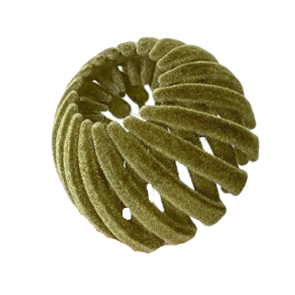 Décoration Pince à Cheveux Nid d'Oiseau Pince Attrape Cheveux Queue de Cheval Haute Bandeau Pinces Griffes Accessoire de Coiffure pour le Travail