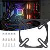 Metal Fan Conversion Bracket 6-12Inch Computer Case Mounting Hardware Optimized Heat Dissipation Design