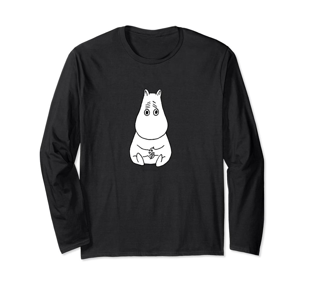 Moomin Troubled Face Long Sleeve T-shirt