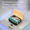 Wireless Long Battery Life Earbuds Simulated Log Bluetooth 5.3 Headset Touch Control Support Emergency Phone Charging