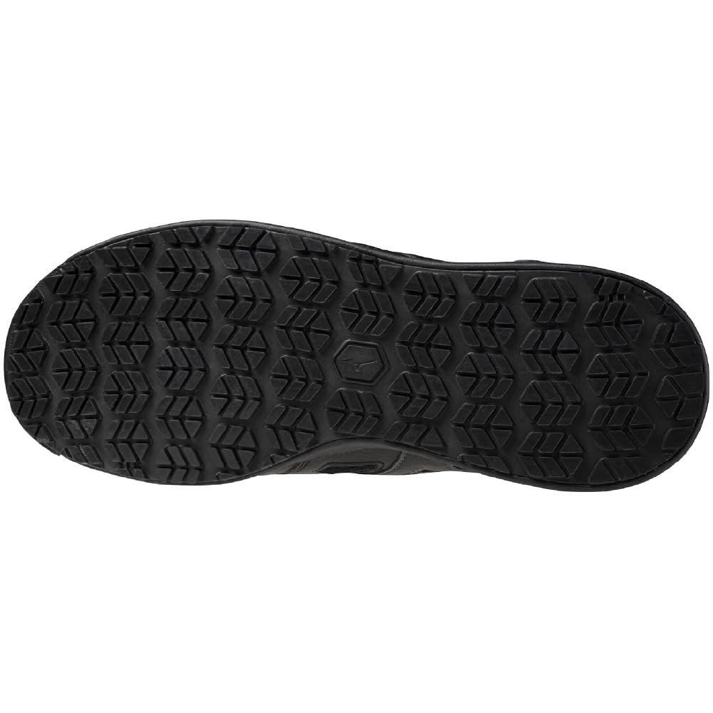 Mizuno Almighty LS II Work Shoes Store 11L with Toe Slip Size Black (Direct Exclusive) Cap, Resistant, Durable, F1GA2100, 25.5 cm,