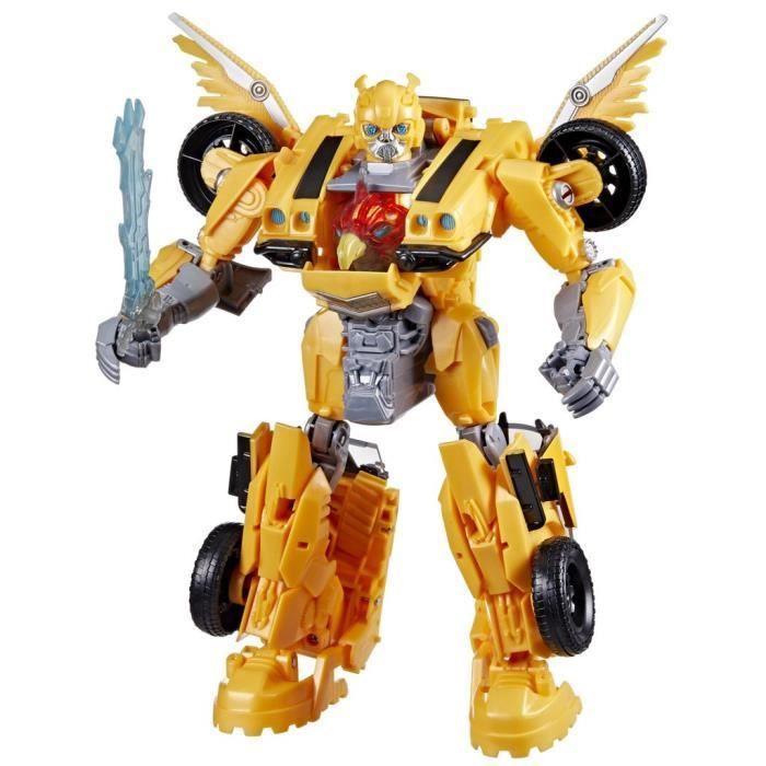 Transformers: Rise of the Beasts, figurine Beast-Mode Bumblebee de 25 cm avec sons et lumières, à partir de 6 ans
