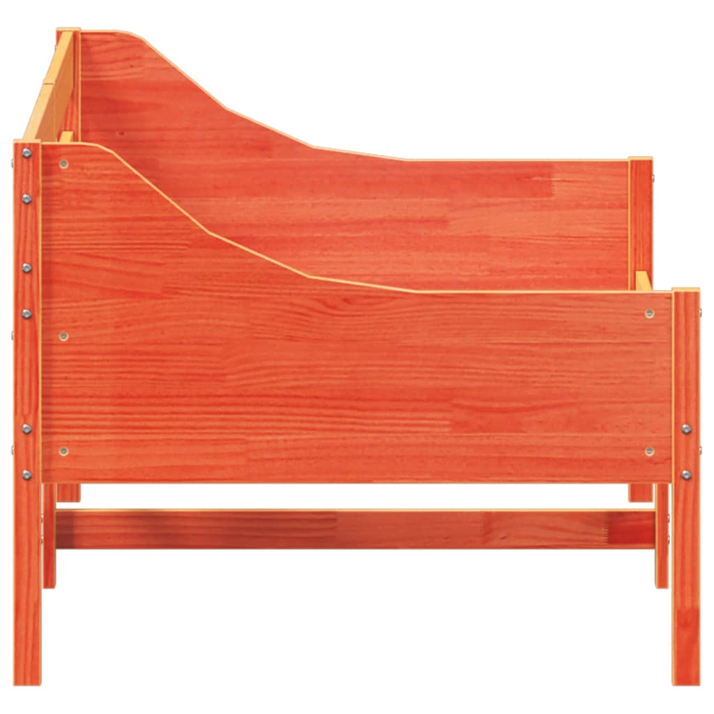 Daybed without Mattress Wax Brown 90 x 190 cm Solid Pine Wood