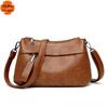 Soft Leather Crossbody Bag for Middle-Aged Women - Stylish, Elegant, and Ideal for Summer