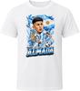Thiago Almada Argentina Soccer Caricature 2026 World Cup T Shirt