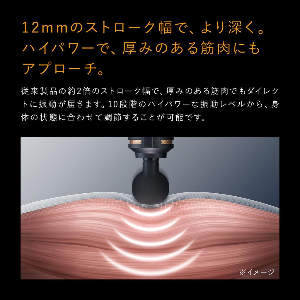 [Official Store Exclusive] SIXPAD Power Gun Plus (Black)