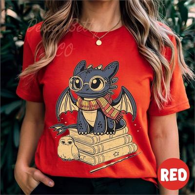 Toothless Wizard Shirt, Night Fury Magic Shirt, How To Train Your Dragon Tee Unisex T-Shirt