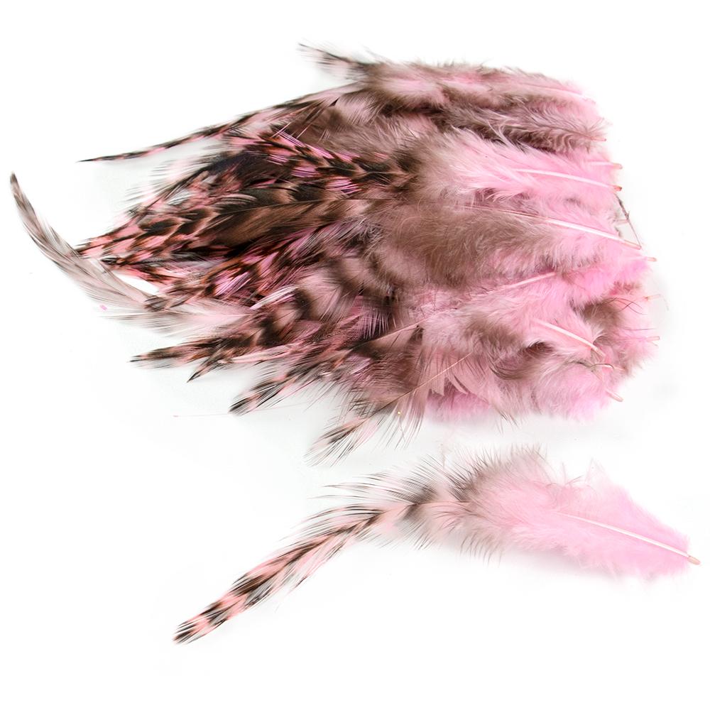 10-15Cm Dyed Chicken Feathers Natural Pheasant Feather For Party Diy Jewelry Handicrafts Plumes Crafts Decoration R
