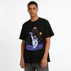 Astronaut DJ Space-Themed Graphic Casual Top Pure cotton T-shirt