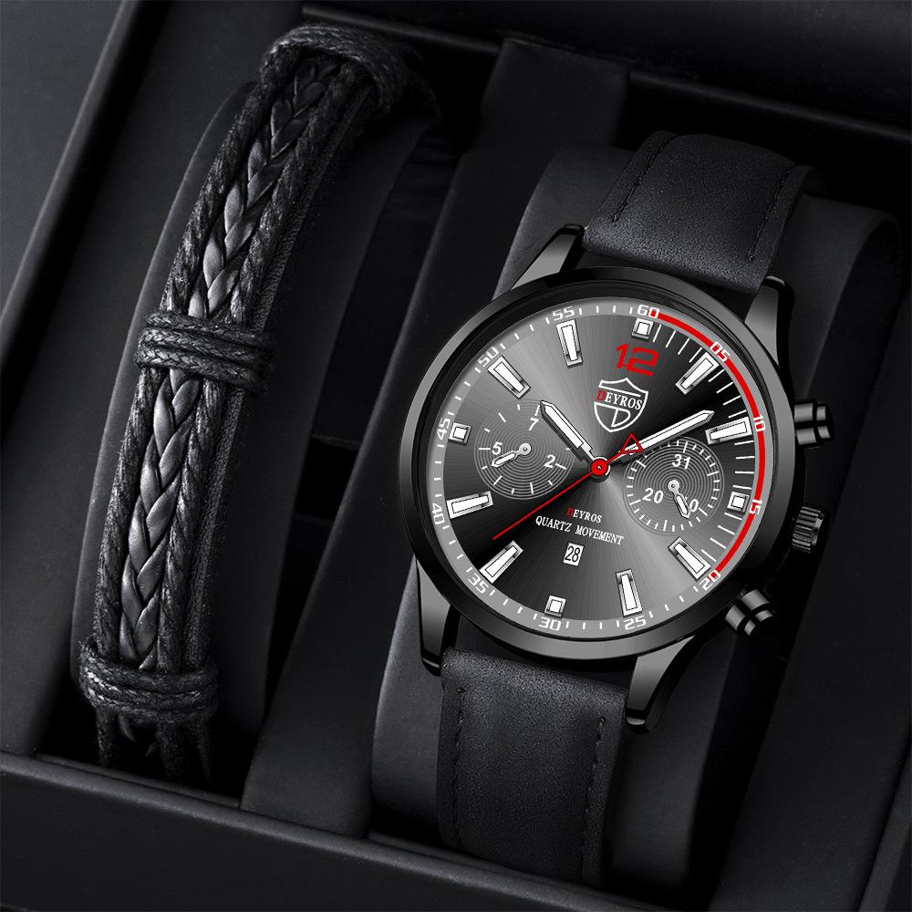 Belt Watch Fully Automatic Non-Mechanical Quartz Watch Calendar Luminous