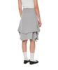 Trunk Project Upside-Down Midi Skirt_Grey