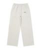 COVERNAT One-Pleat Semi-Wide Fit Fleece-Lined Sweatpants Oatmeal