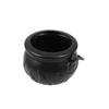 Candy Cauldron Halloween Bucket Witch Basket Plastic Treat Trick Pumpkin Holder Black Pot Bowl Kettle or Goodie Photo Costume