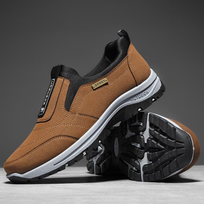 

Spring and Autumn Outdoor Casual Sports Elderly Walking Shoes Men s Hiking Running Shoes Trend Plus Size