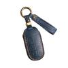 Genuine Leather Jeep Key Cover for Grand Commander & Grand Cherokee - Handmade Protective Shell with Buckle