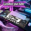 Custom Name Personalized 1860 Munchen Football Club Pattern Mousepad, Laptop PC Desk Mat, Decorative Desk Mat for Home Keyboard Pad Gift