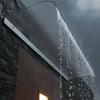 Transparent Awning High See-Through Quality Bracketless Rain Shelter Transparent Polycarbonate Sheet Long-Lasting Outdoor