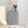 815418 vidaXL Shoe Cabinet Sonoma Grey 60x35x84 Cm Engineered Wood