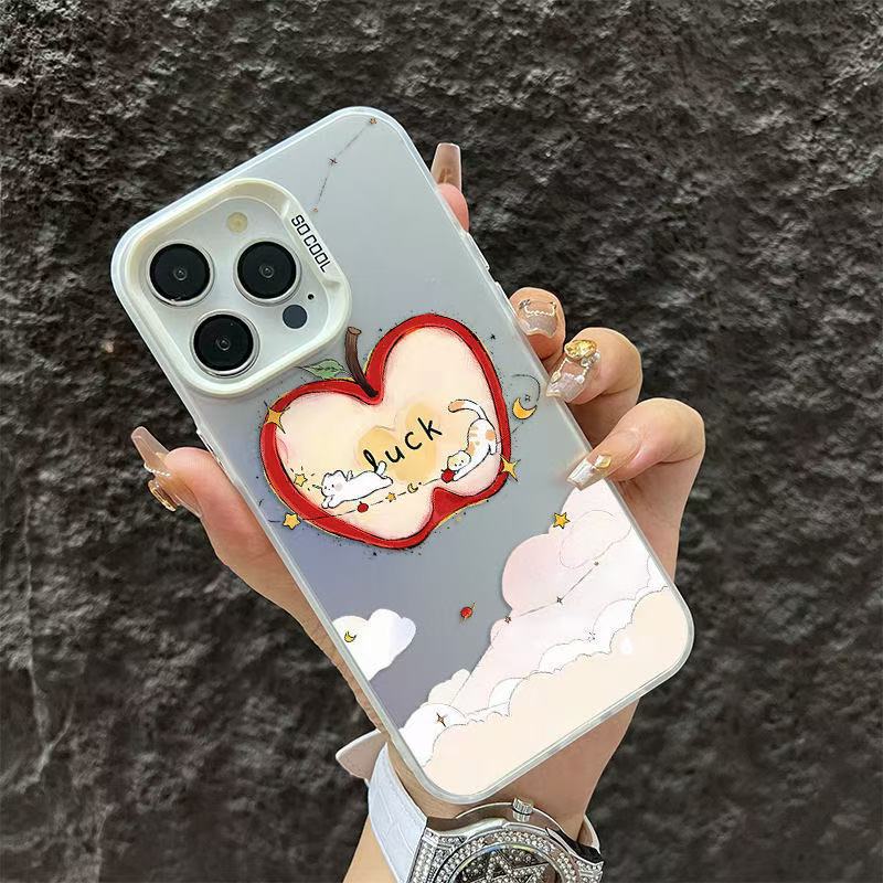 Starry Cats Are Suitable for 16plus Creative 15promax IPhone Case Iphone14 Niche 13 Fun 12