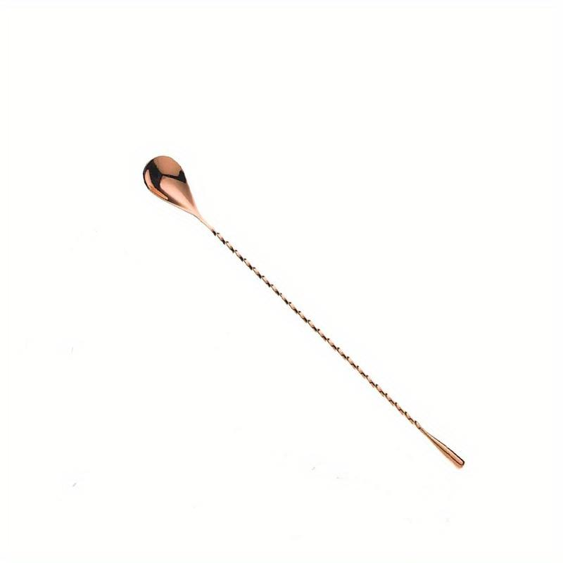 

1 шт. 30 см барная ложка для смешивания коктейльная ложка из нержавеющей стали барная длинная ложка со спиральным узором кофейная ложка