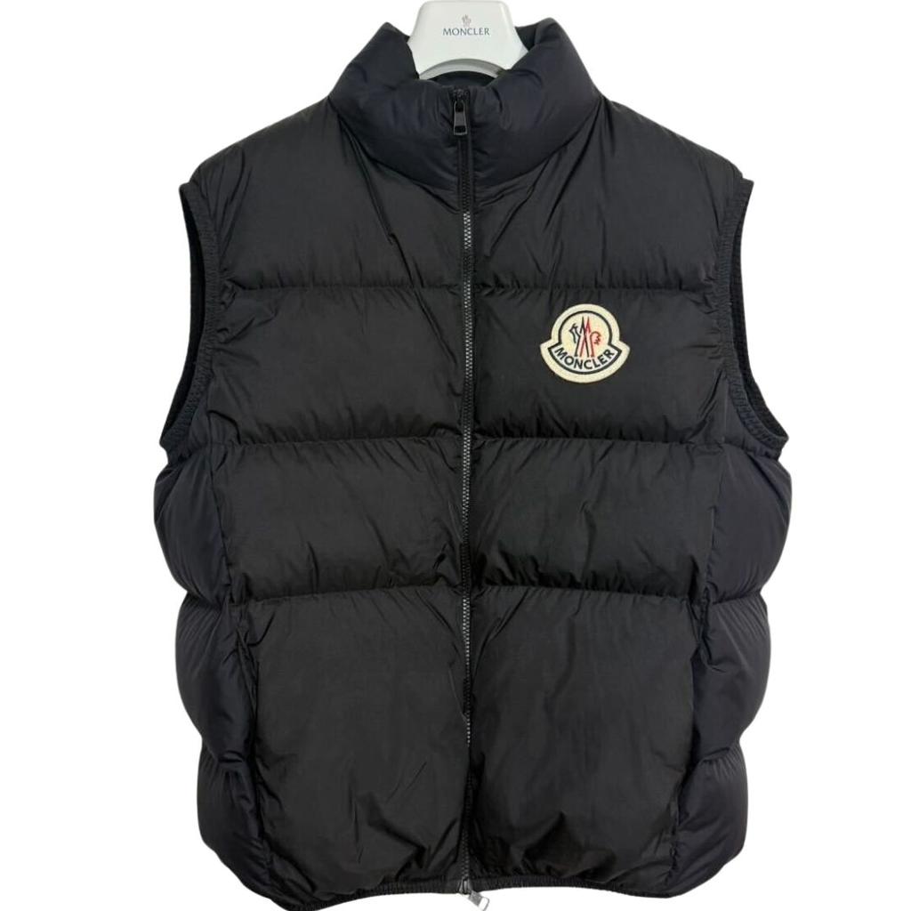 Used MONCLER ALMAZDown vest Nylon mens