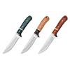 Stainless Steel Sharp Fixed Blade Knife Wooden Mongolian Meat Grilling Knife Camping Survival Barbecue Fruit Knife