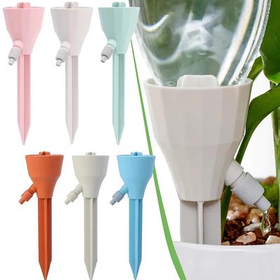 1 STÜCKE Einstellbare Selbsttropfbewässerungssystem Automatisches Pflanzenbewässerungsset Blumengewächshaus Auto Waterers Indoor Dripper Device