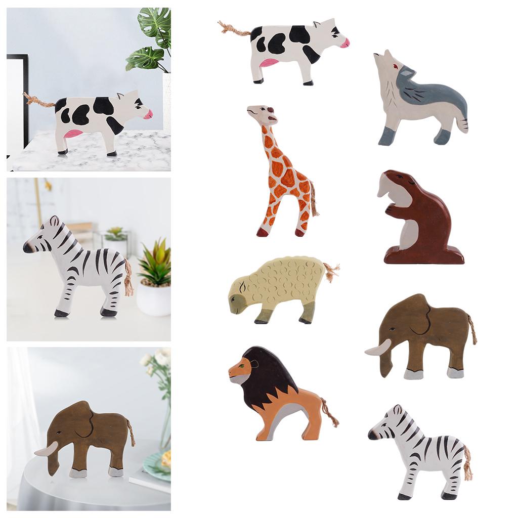 Animal Learning Toys Figurines Figures Model Educational Toys Collection Animal Playset Gift Children Toddlers Home Decoration