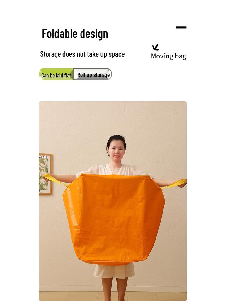 Durable Large-Capacity Storage & Moving Bags for Dorms and School