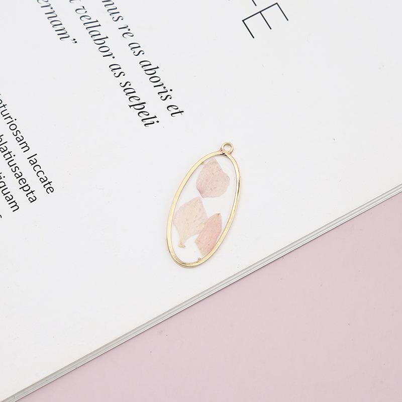 Womens Earrings Pendant 2023 Blingbay Retro Trend Transparent Resin Natural Dried Flower Earrings Fashion Jewelry Accessories Modern Jewelry Gifts