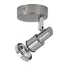 Plafonnier LED - B.K.Licht - Aurel 1 - 1 Spot Orientable - IP44 - 5W GU10 - 400 Lumen