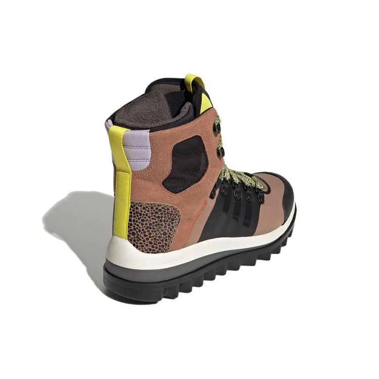 Adidas Stella McCartney x Eulampis Boot Camel Dámské Tenisky Hnědé Jádro-Černá Shock-Žlutá GV9612