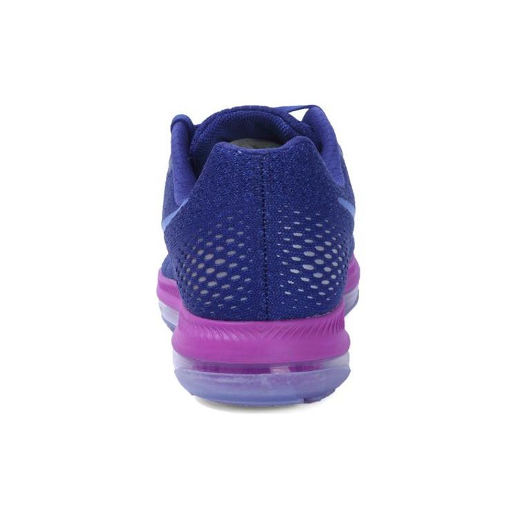Nike All Out Zoom Durable Low Top Running Shoes Women Sneakers Blue 878671-404