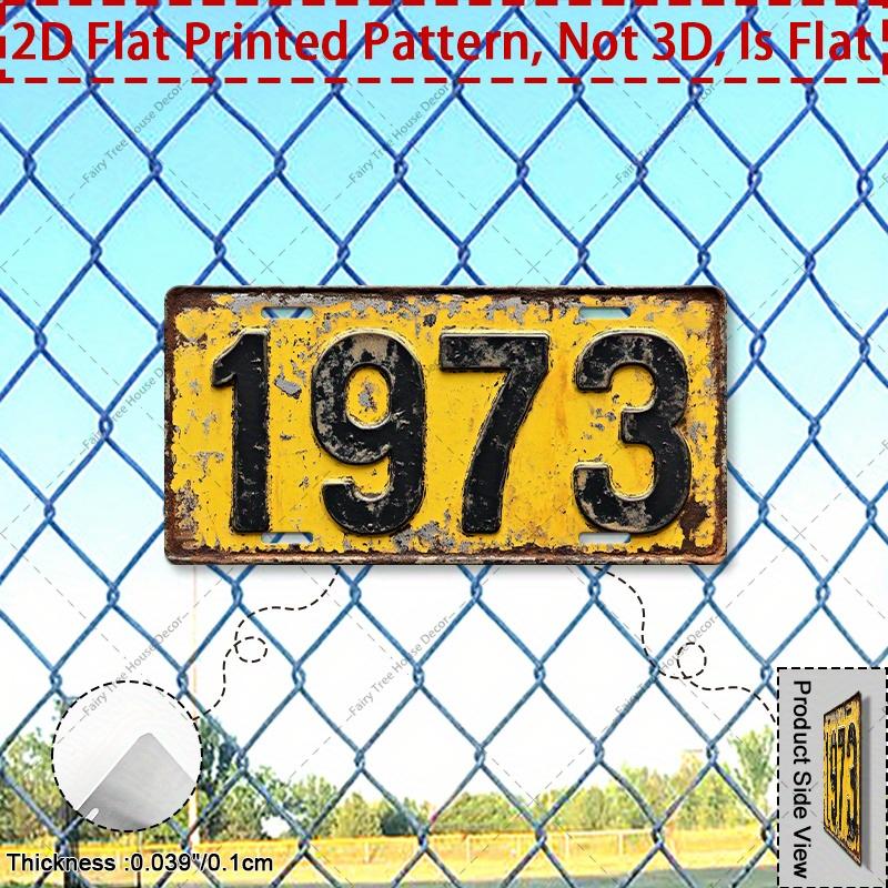 

D Flat pc Vintage Aluminum Metal Sign cm x cm Retro Wall Decor with PreDrilled Holes WeatherResistant Ind 15x30cm(5.9x7.8inch)