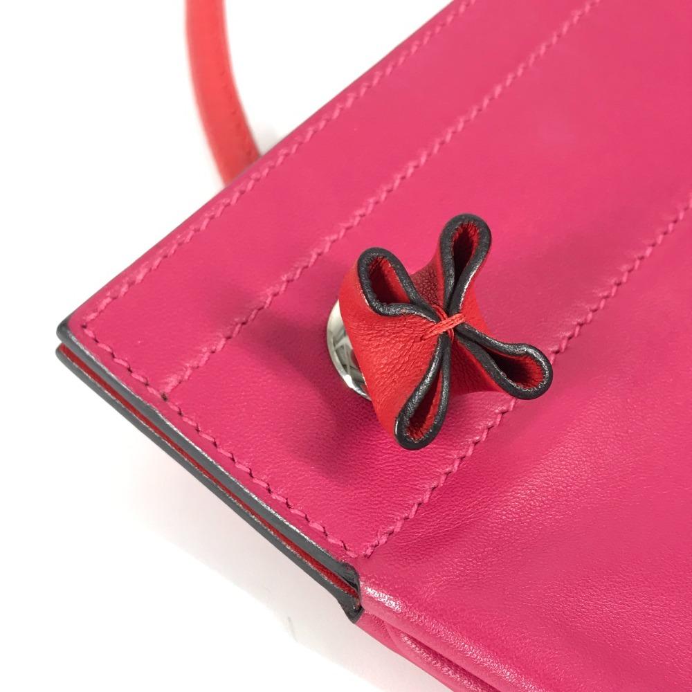 HERMES Bicolor Sac Aline Mini Crossbody Pochette bag Shoulder Bag