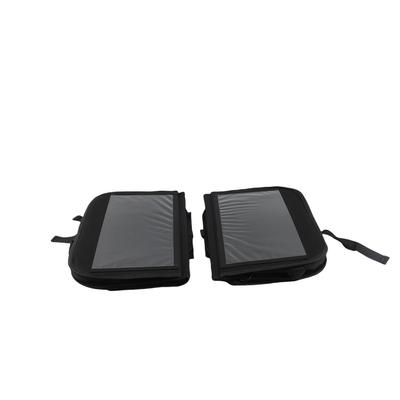 2PCS Car Backseat   Oxford Cloth Backseat Protector with Folding Table and Tablet Holder for Family Road Trip Travel Accessories