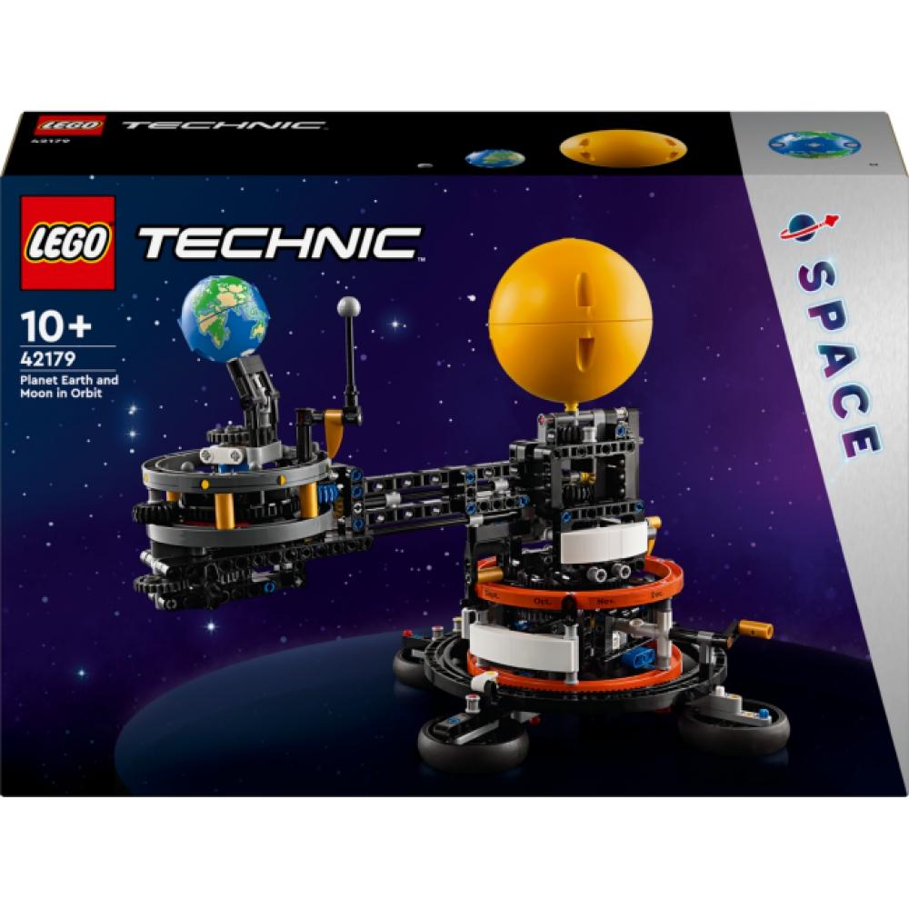 

LEGO Earth and Moon orbiting 42179