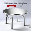 Loveny Stainless Steel Portable Folding Table