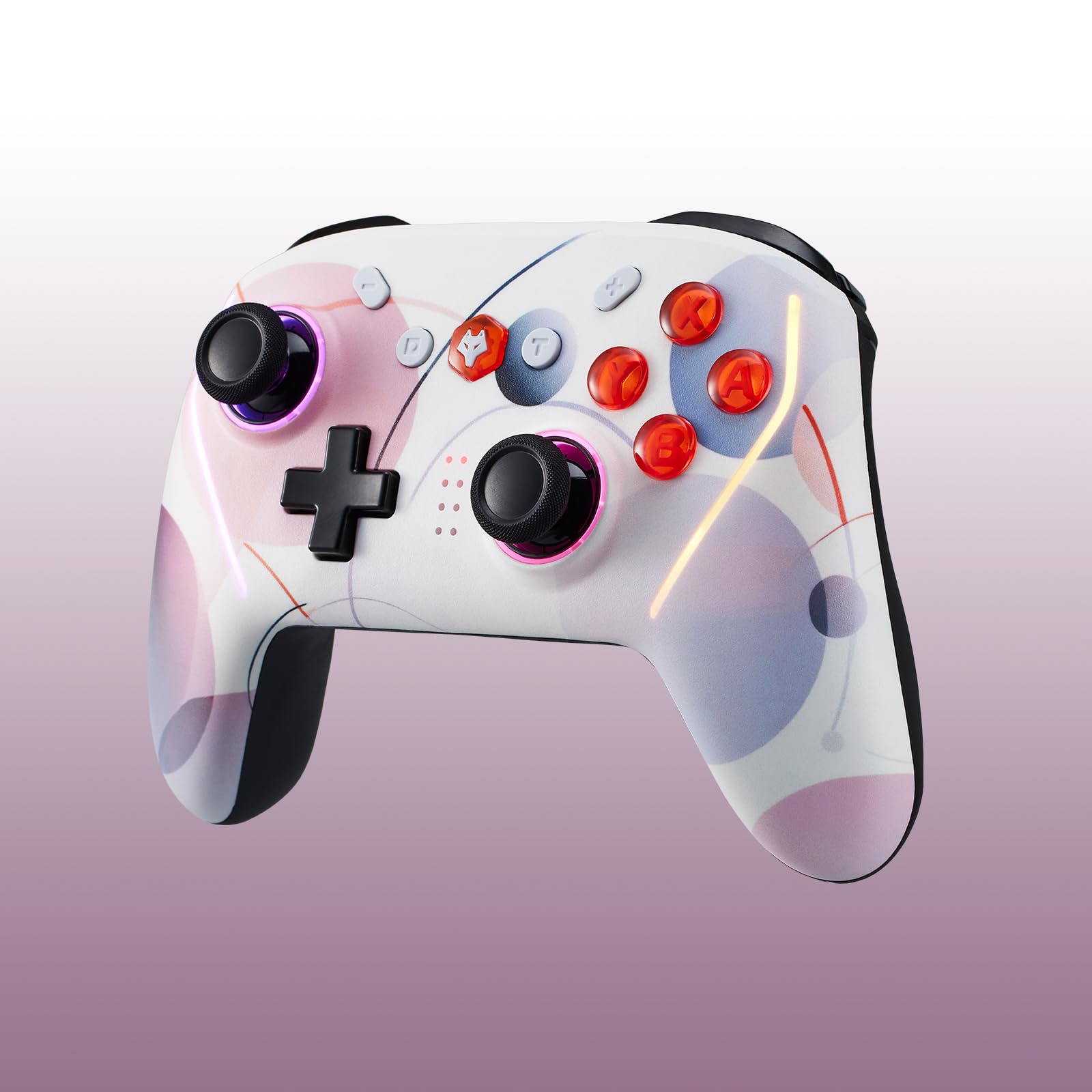 

NBCP Wireless Controller Switch Controller with Mouse Touch on Back Additional Switch Pro Controller with and Turbo Features (for Switch/Lite/OLED
