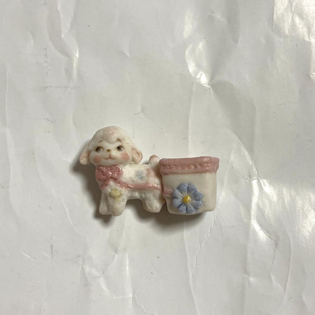 

[USED] Ohariko Artist China Head Plush Toy Teddy Bear Handmade Ceramic