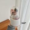 Rotating Large Capacity Dust-proof Storage Container Makeup Brush Eyebrow Pencil Lipstick Desktop Storage Box
